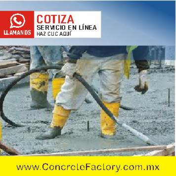 Precio de concreto CEMEX en Toluca