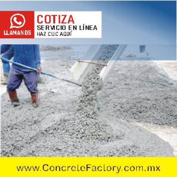 Precio de concreto CRUZ AZUL  premezclado en Toluca